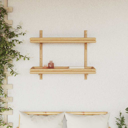 Prateleira de Parede Castanho 75 x 26 x 60 cm Bambu