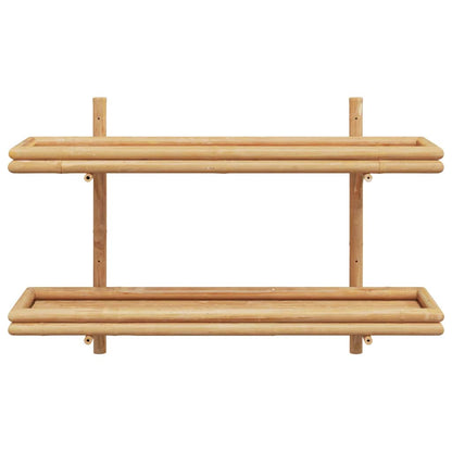Prateleira de Parede Castanho 100 x 26 x 60 cm Bambu