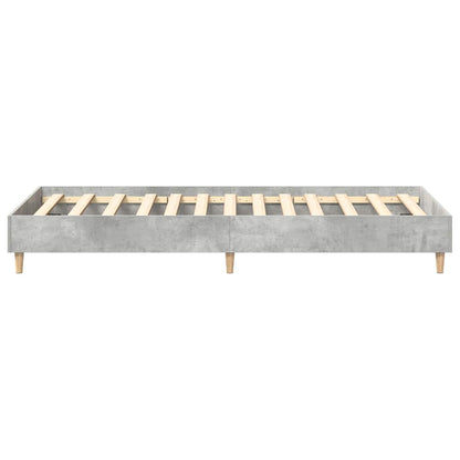 Estrutura da Cama Cinzento cimento 90 x 200 cm
