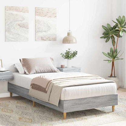 Estrutura da Cama Sonoma cinzento 90 x 200 cm