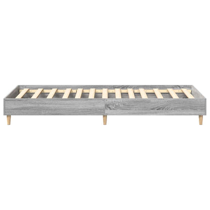 Estrutura da Cama Sonoma cinzento 90 x 200 cm