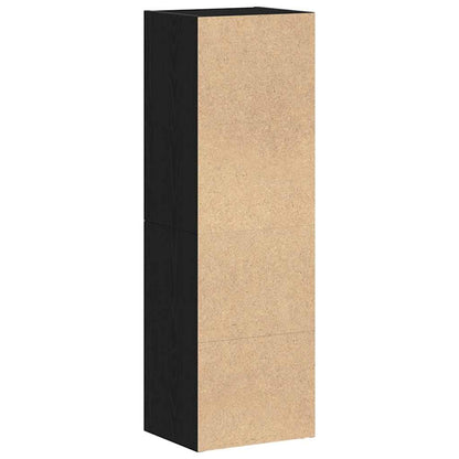 Estante 36x30x114 cm derivados de madeira carvalho preto