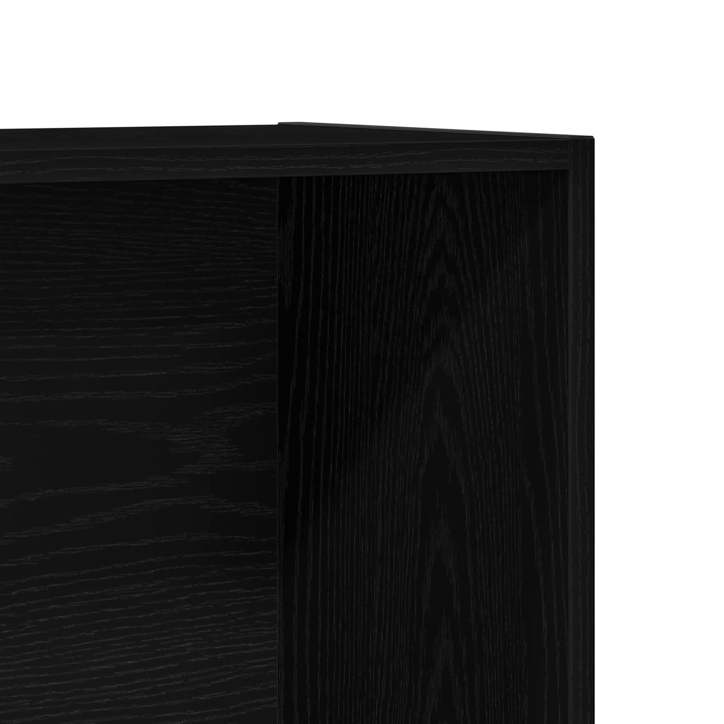 | Gabinete de Livros | Carvalho preto 36 x 30 x 143 cm