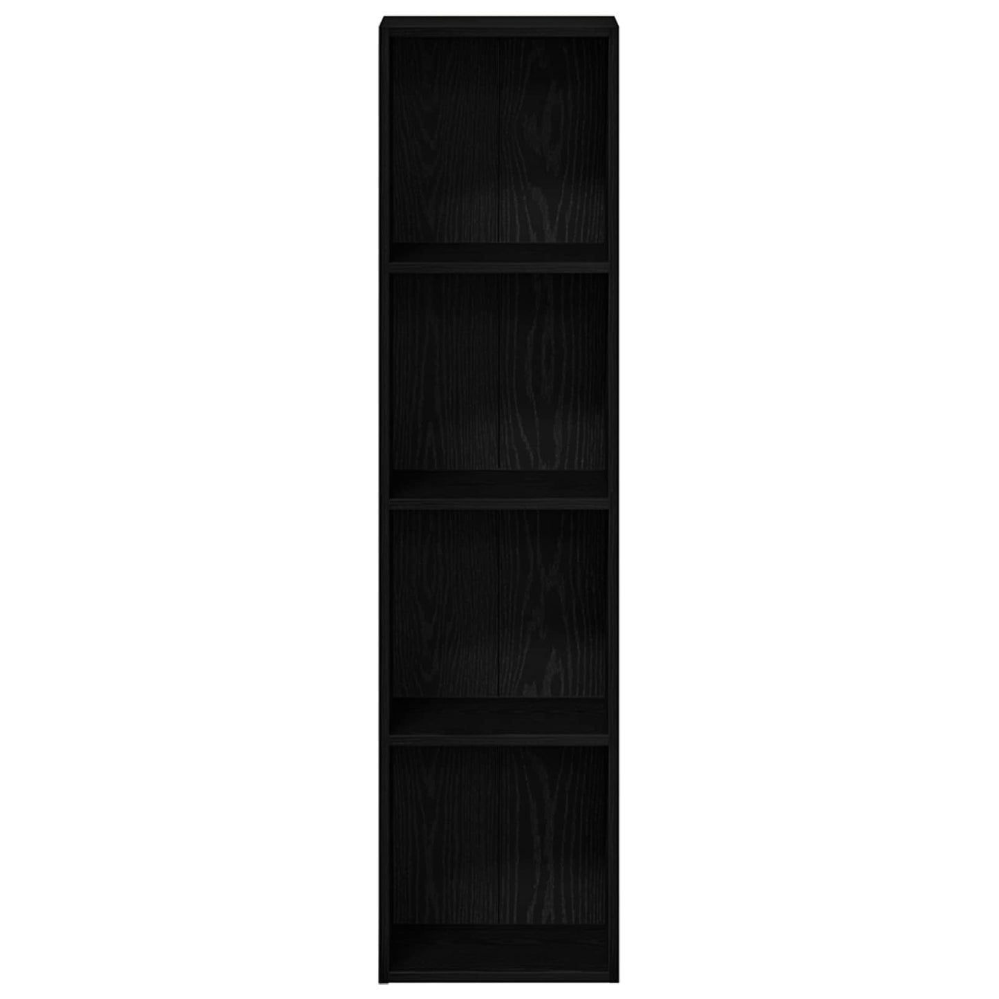 | Gabinete de Livros | Carvalho preto 36 x 30 x 143 cm