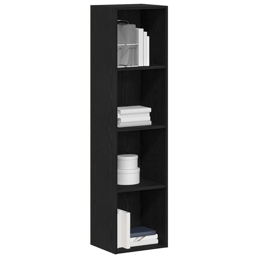 | Gabinete de Livros | Carvalho preto 36 x 30 x 143 cm
