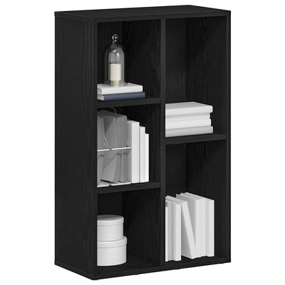 Estante 50x25x80 cm derivados de madeira carvalho preto