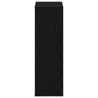Estante 50x25x80 cm derivados de madeira carvalho preto