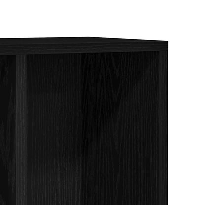 Estante 50x25x80 cm derivados de madeira carvalho preto