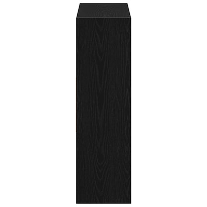 Estante 97,5x29,5x100 cm derivados de madeira carvalho preto