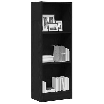 Estante 40x24x109 cm derivados de madeira carvalho preto
