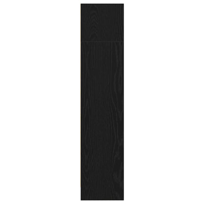 Estante 40x24x109 cm derivados de madeira carvalho preto
