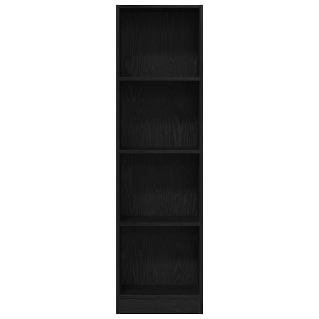 Estante 40x24x143 cm derivados de madeira carvalho preto