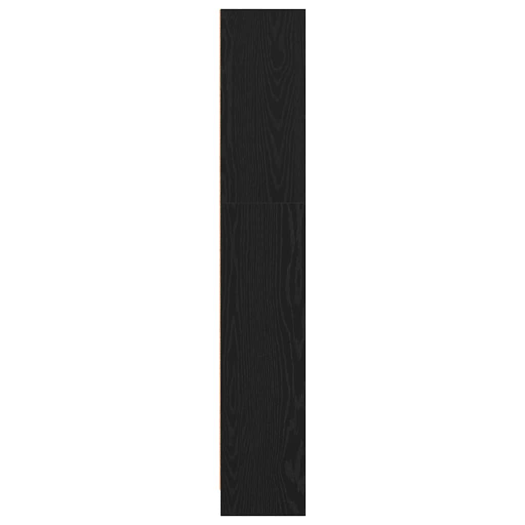 Estante 40x24x143 cm derivados de madeira carvalho preto