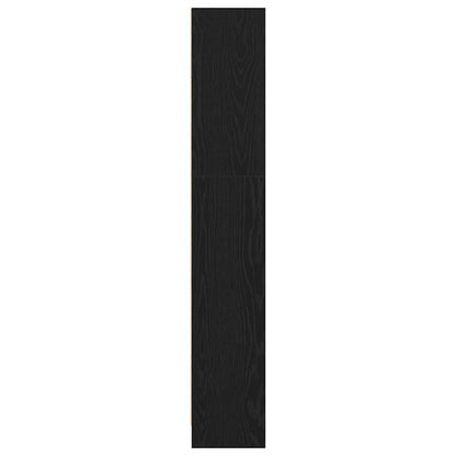 Estante 40x24x143 cm derivados de madeira carvalho preto