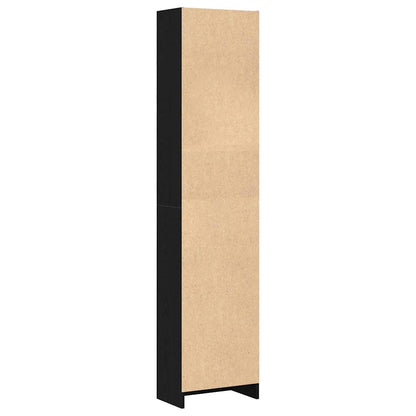 Estante 40x24x176 cm derivados de madeira carvalho preto