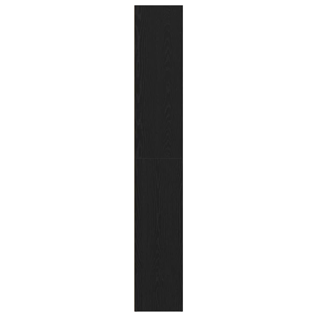 Estante 60x30x189 cm derivados de madeira carvalho preto
