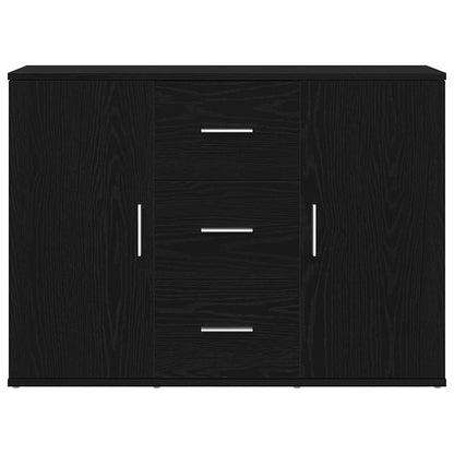 Aparador 91x29,5x65 cm derivados de madeira carvalho preto