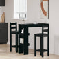 Mesa de Bar de Parede Carvalho preto 102 x 55 x 103.5 cm