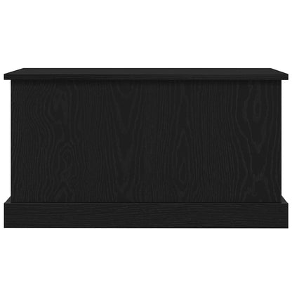 Caixa de Armazenamento Carvalho preto 70 x 40 x 28 cm