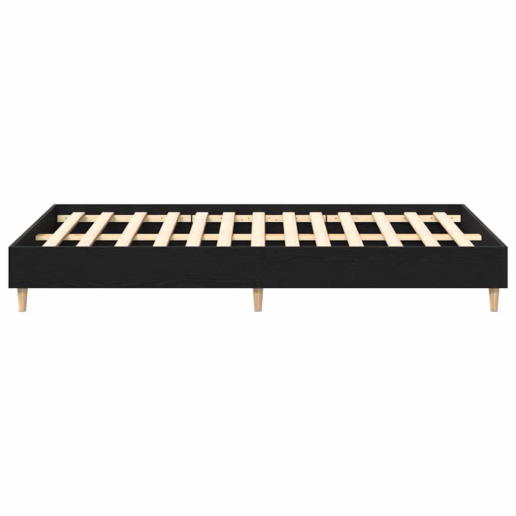 Estrutura da Cama Carvalho preto 120 x 190 cm