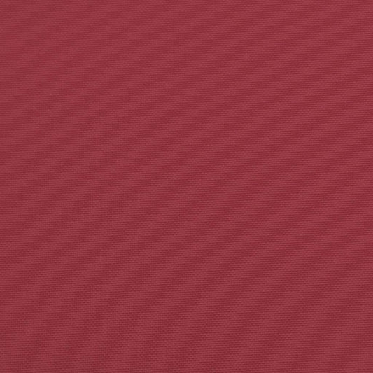 Almofada de palete para assento Vinho Vermelho 70 x 70 x 12 cm