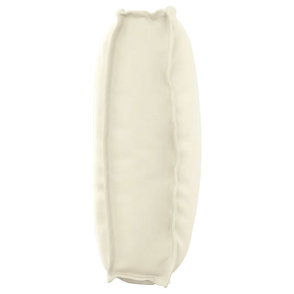 Almofada Creme 120 x 50 x 12 cm Tecido Oxford