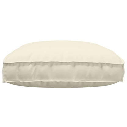 Almofada Creme 120 x 80 x 12 cm Tecido Oxford