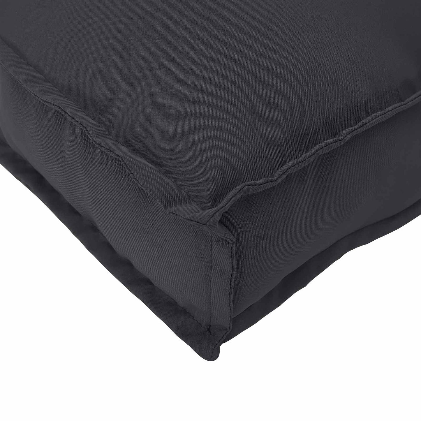 Almofada Preto 120 x 80 x 12 cm Tecido Oxford