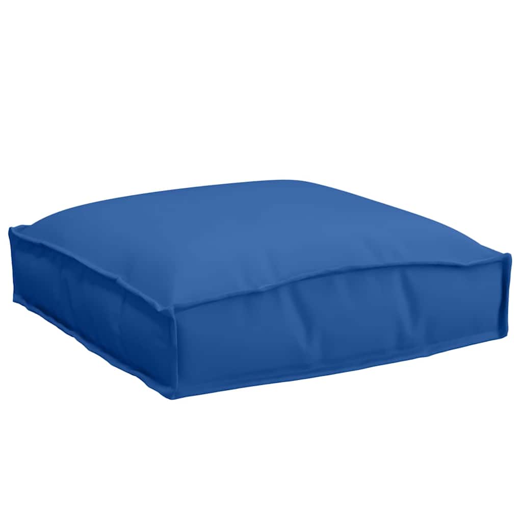 Almofada de palete para assento 2 pcs Azul real 40 x 40 x 8 cm