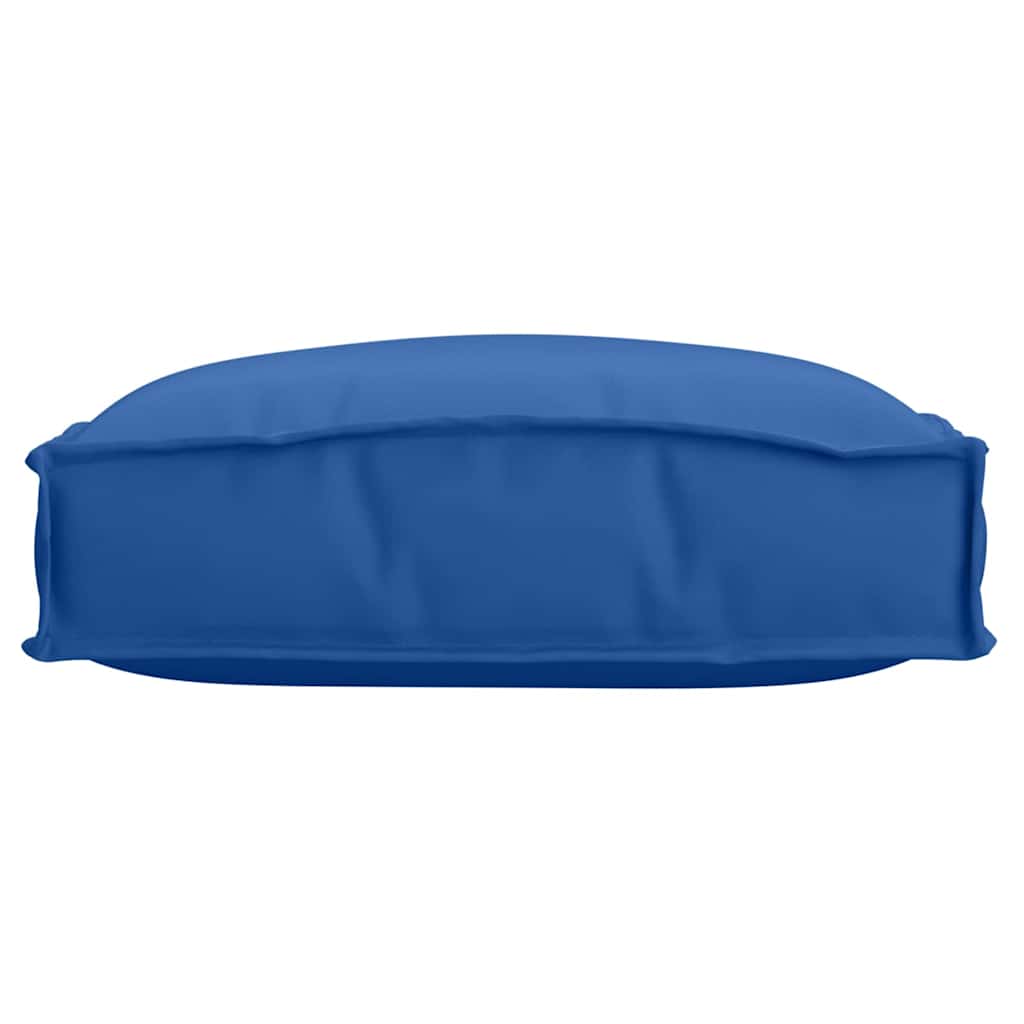 Almofada de palete para assento 2 pcs Azul real 40 x 40 x 8 cm