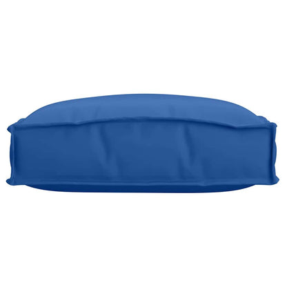 Almofada de palete para assento 2 pcs Azul real 40 x 40 x 8 cm