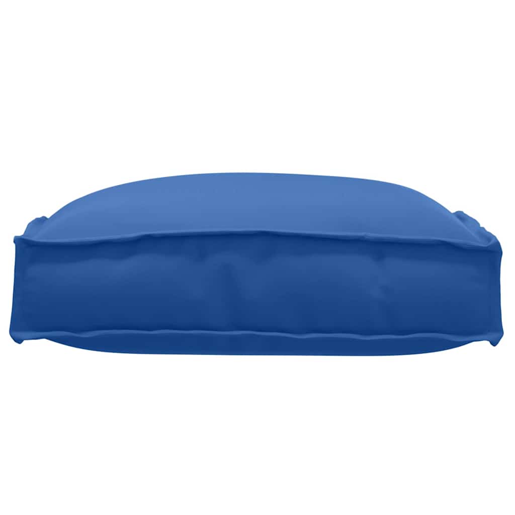 Almofada de palete para assento 2 pcs Azul real 40 x 40 x 8 cm