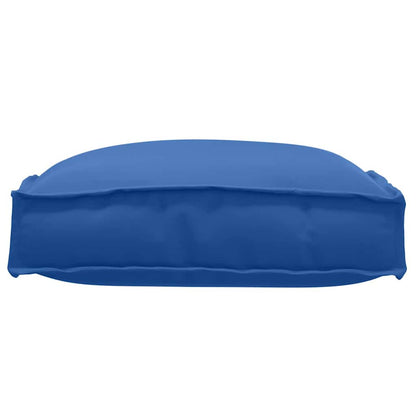 Almofada de palete para assento 2 pcs Azul real 40 x 40 x 8 cm