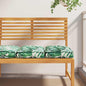 Almofada de palete para assento Floral 2 pcs Padrão de folhas
