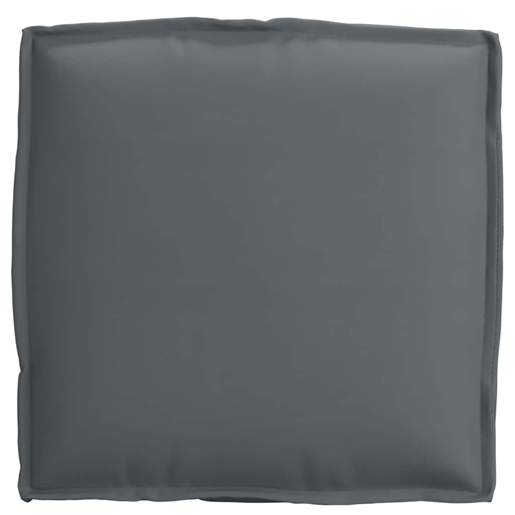 Almofada de palete para assento 4 pcs Antracite 40 x 40 x 8 cm