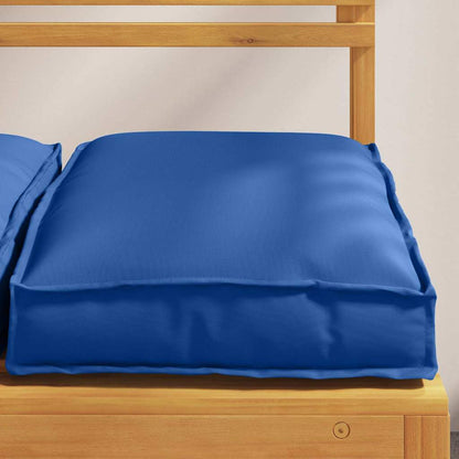 Almofada de palete para assento 4 pcs Azul real 40 x 40 x 8 cm