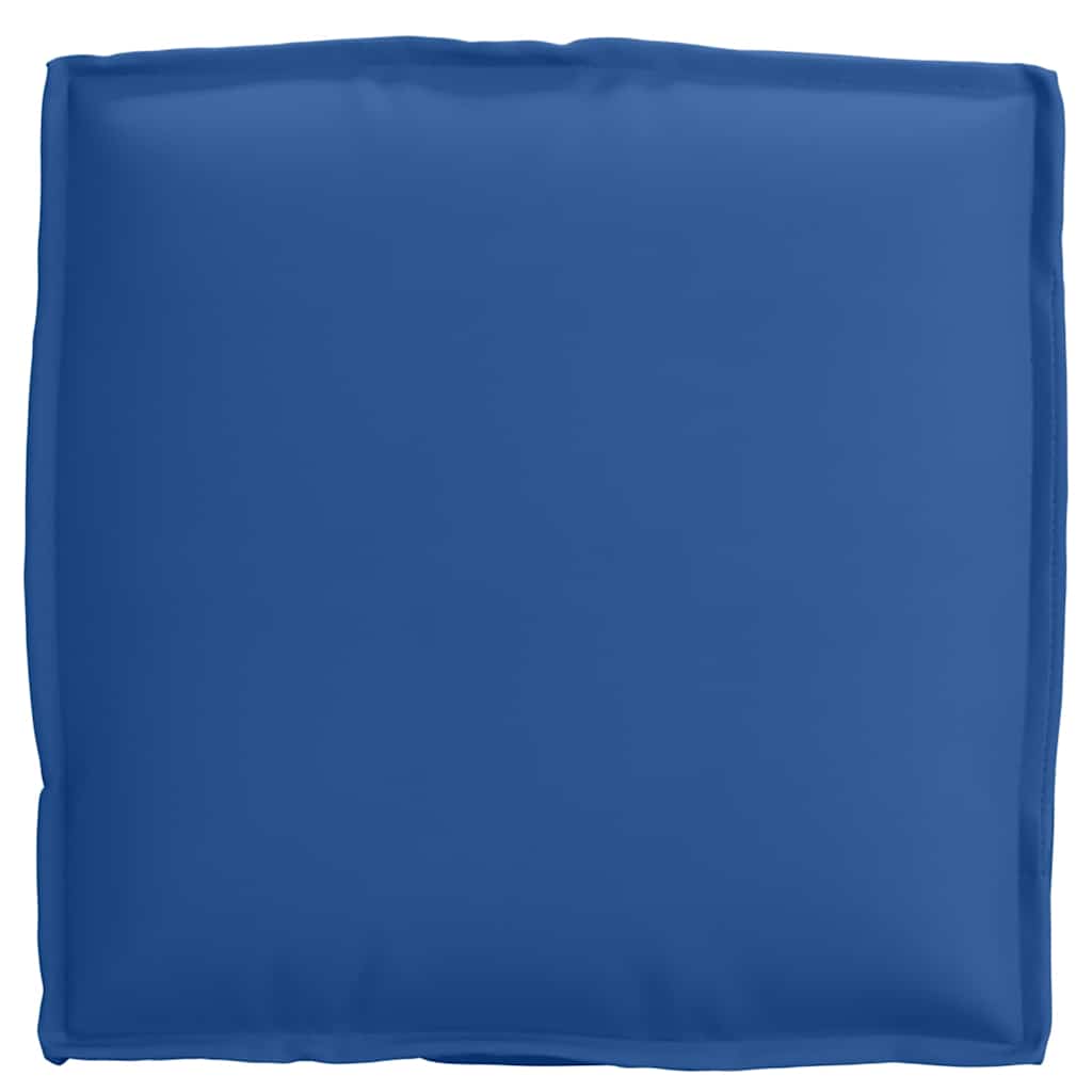 Almofada de palete para assento 4 pcs Azul real 40 x 40 x 8 cm