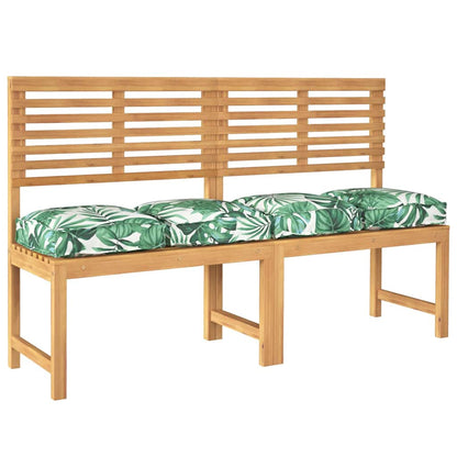Almofada de palete para assento Floral 4 pcs Padrão de folhas
