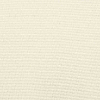 Almofada de palete para assento 6 pcs Creme 40 x 40 x 8 cm