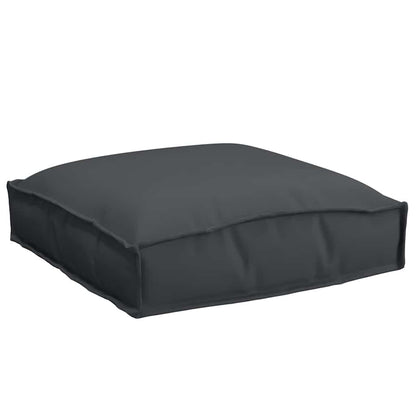 Almofada de palete para assento 6 pcs Preto 40 x 40 x 8 cm