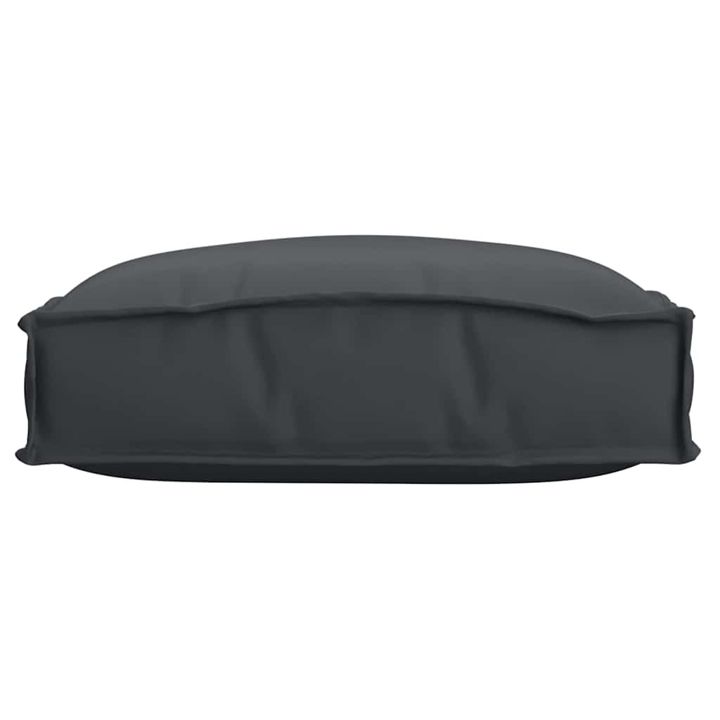 Almofada de palete para assento 6 pcs Preto 40 x 40 x 8 cm