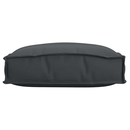Almofada de palete para assento 6 pcs Preto 40 x 40 x 8 cm