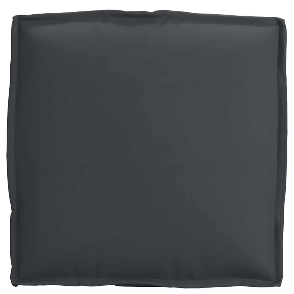 Almofada de palete para assento 6 pcs Preto 40 x 40 x 8 cm