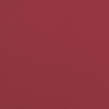 Almofada de palete para assento 6 pcs Vinho Vermelho