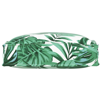 Almofada de palete para assento Floral 6 pcs Padrão de folhas