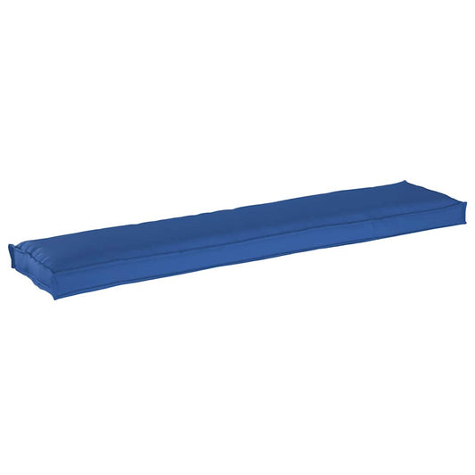 Travesseiro de palete Azul real 180 x 40 x 8 cm Tecido Oxford