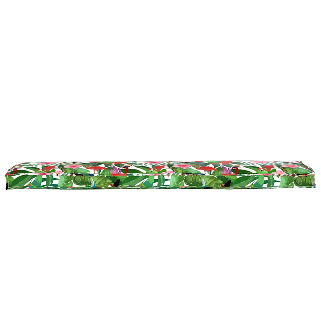 Travesseiro de palete Floral Selva Tropical 180 x 40 x 8 cm