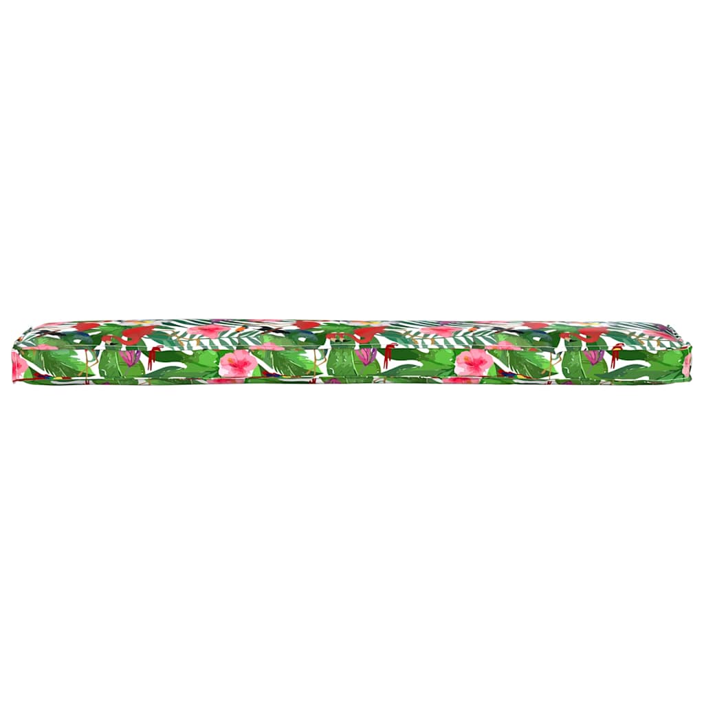 Travesseiro de palete Floral Selva Tropical 200 x 40 x 8 cm