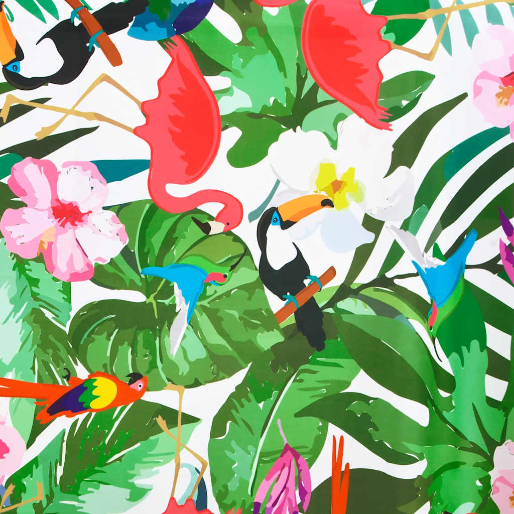 Travesseiro de palete Floral Selva Tropical 200 x 40 x 8 cm