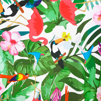 Travesseiro de palete Floral Selva Tropical 200 x 40 x 8 cm